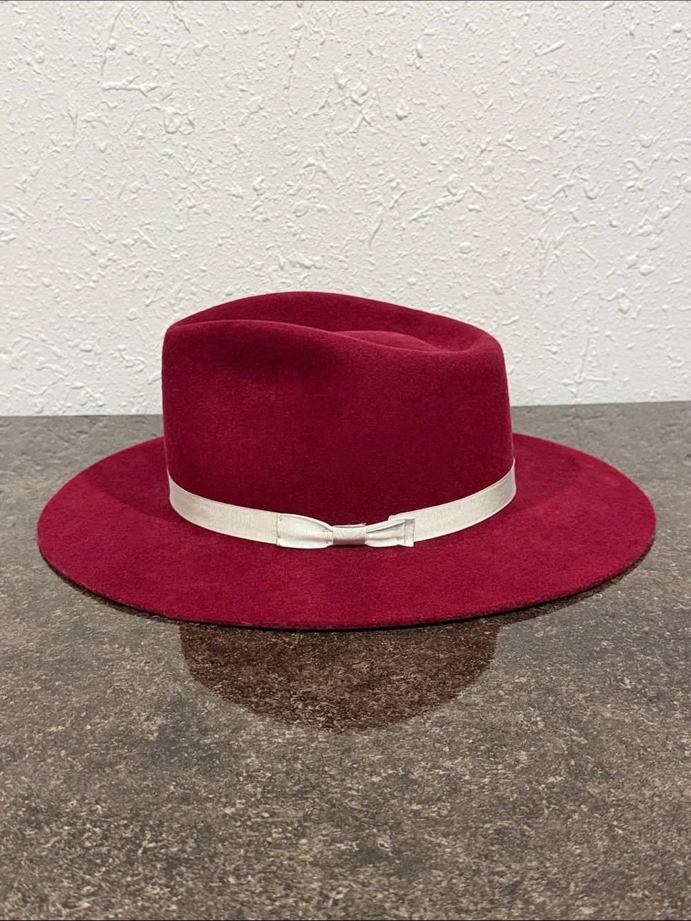 SHYANNE Women’s 2X Felt Western Fashion Hat Burgundy